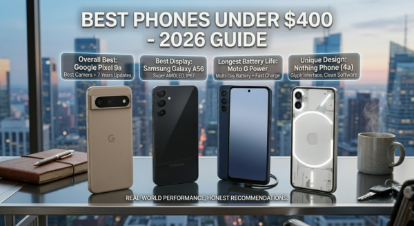 Best Phones Under $400 in 2026